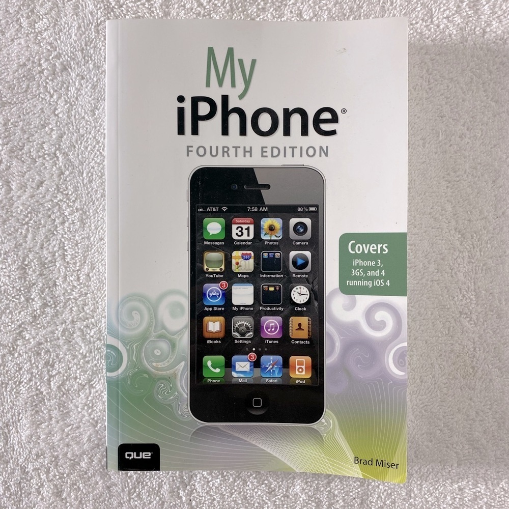 5/$25 Que My IPhone Fourth Edition Book